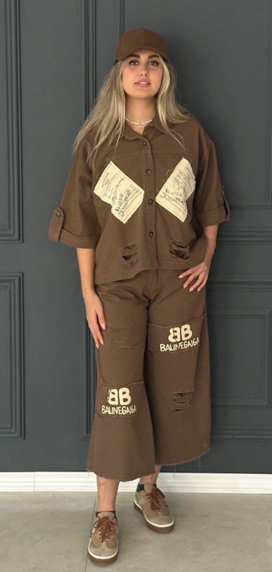 شومیز شلوار همه فصل فیری سایز   جنس کتان پنبه جنس وارداتی ۴ رنگ